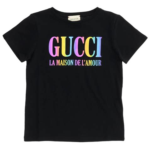 t-shirt gucci bambino outlet|gucci boys polo shirts.